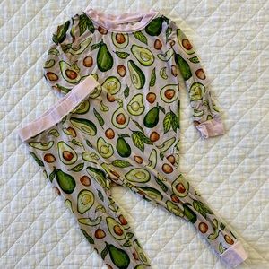 Little Sleepies Avocados Two-Piece Pajama Set